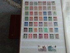 GB stamps Victoria to QE2 definitives (H12)