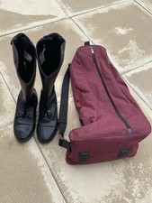 Long Leather Riding Boots