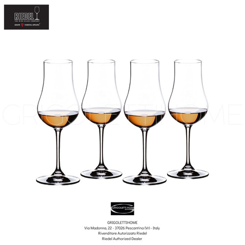 Riedel piece crystal rum - riedel, 4-piece