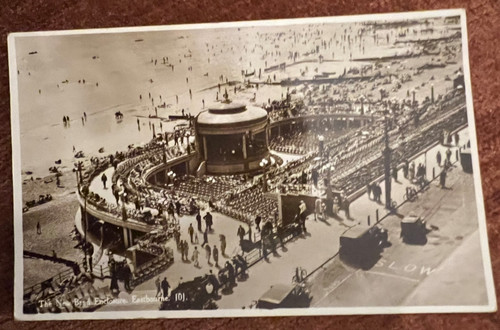Vintage postcard eastbourne - postcard,