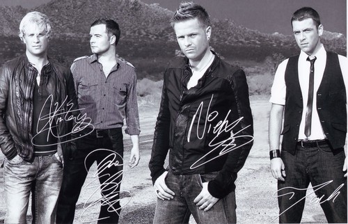 Westlife autograph signed - westlife,
