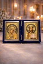 Handmade folding orthodox icon - handmade,