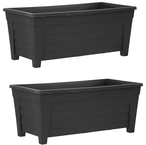 Large black plastic - 2,
