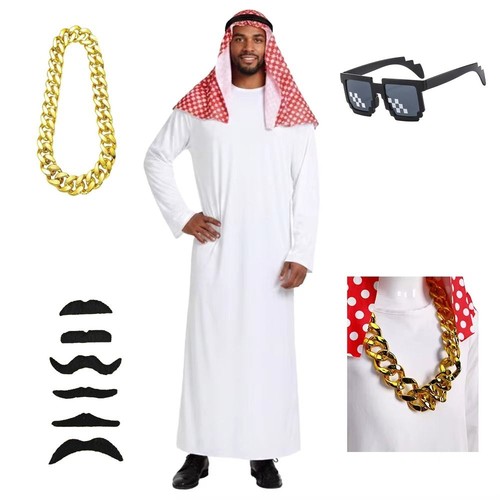 Mens arab sheikh costume - mens, with