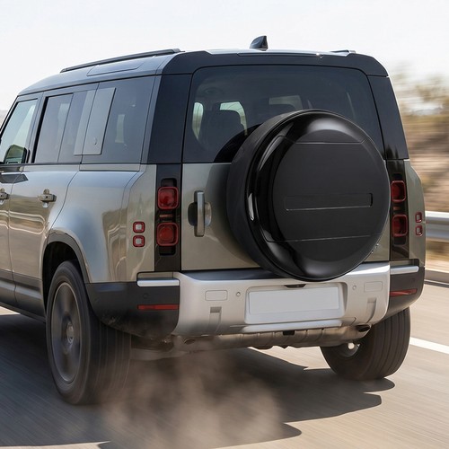 Gloss black spare wheel - spare, tyre