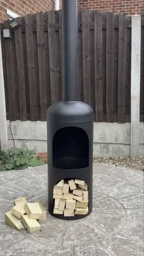 Large gas bottle log - large,