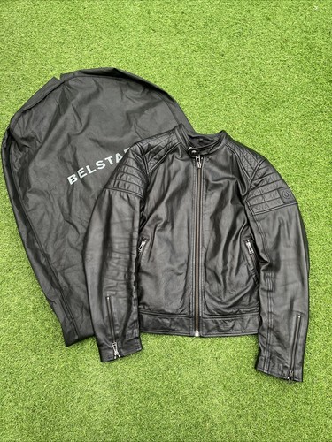 Belstaff northcott black biker - belstaff,