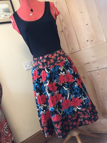 Red poppies occasion dress - red,