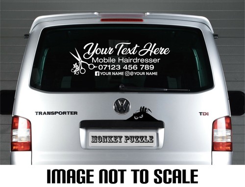 Personalised hairdresser car - car, &