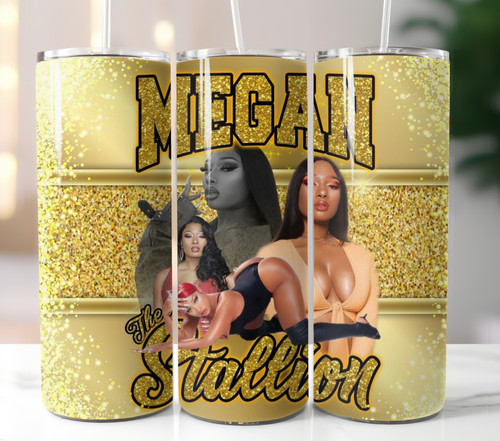 Megan the stallion tumbler - the,