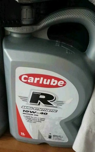 Carlube engine oil 10w - 10w-40, semi