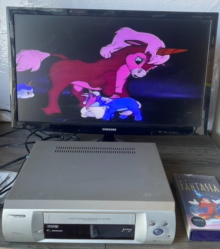 Daewoo st220p vhs vcr - daewoo,