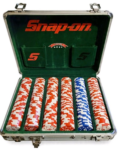 Snap poker chips metal - snap-on,