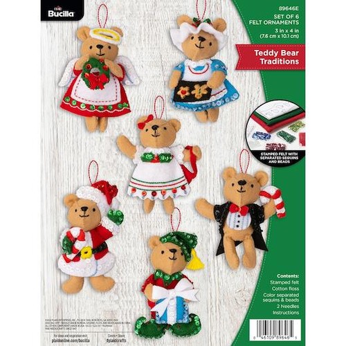 Bucilla felt ornaments - felt,