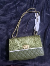 Charles And Keith Unique Green Bag