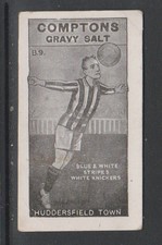 TRADE CARDS Comptons 1924 Footballers (series B) - #9 Huddersfield Town