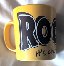 Rocky Chocolate Bar Biscuit Mug - It's Choc a Bloc EX Condition Staffordshire