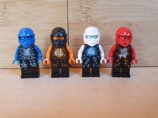 LEGO Ninjago Airjitzu Ninja Minifigure Bundle 2015 Possession Cole Kai Jay Zane
