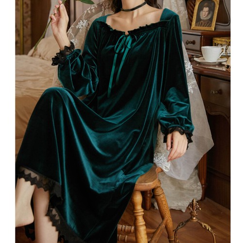 Women velvet sleepwear velour - women,