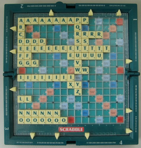 Individual scrabble letter - individual,