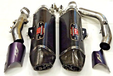 YAMAHA YZF R1 BIG BANG  YOSHIMURA  TRC-D  CARBON EXHAUST RACE PIPES 2009 -2014