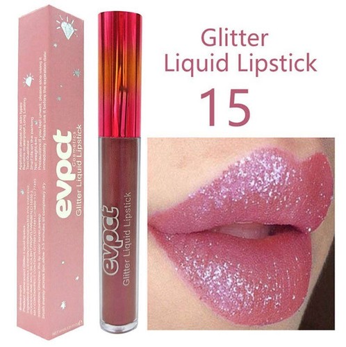 Glitter matte liquid lipstick - glitter,