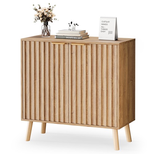 Oak sideboard storage cabinet - oak,