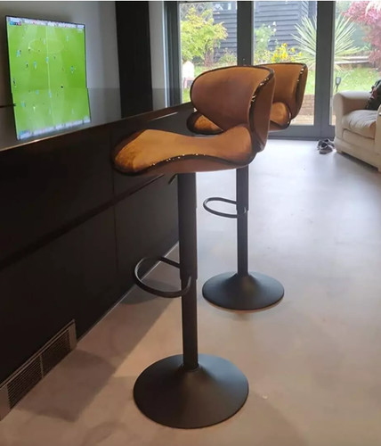 Industrial bar stools - stools, vintage