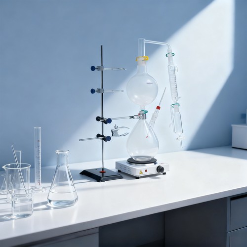 2000ml glass distillation kit - 2000ml,