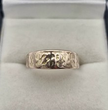 Vintage 9ct Rose Gold Mizpah