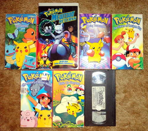 Pokemon vhs lot - vhs,
