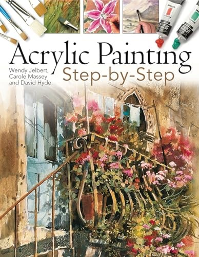 Acrylic painting step - acrylic,