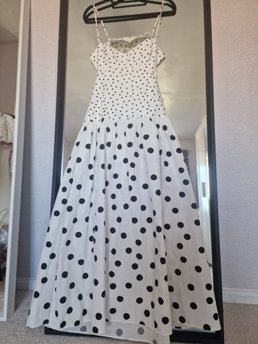 Zara maxi polka dot - maxi, summer