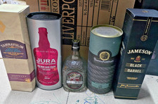 Empty whisky alcohol - x,