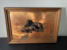 Mid Century Modern Copper Wood