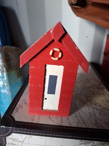 Beach hut money box - beach, seaside