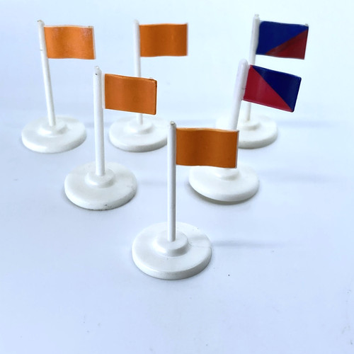 Subbuteo corner flags vintage - subbuteo,