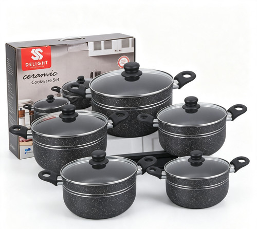 Non stick ceramic cookware - cookware, set