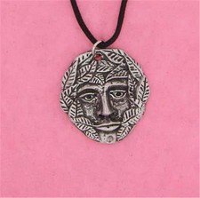 ENGLISH PEWTER - GREEN MAN -
