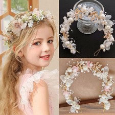 Hair Flower Wreath Party Girl Women Headband Garland crown Beach Wedding Dance