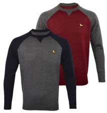 Mens Quality Crew Neck Raglan