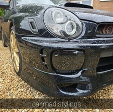 Black Plastic Fog Light Covers