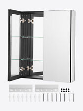 VEVOR Medicine Cabinet 26" x 30" Mirror Medicine Cabinet Adjustable Shelves