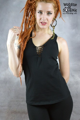 Womens knot top - knot, boho