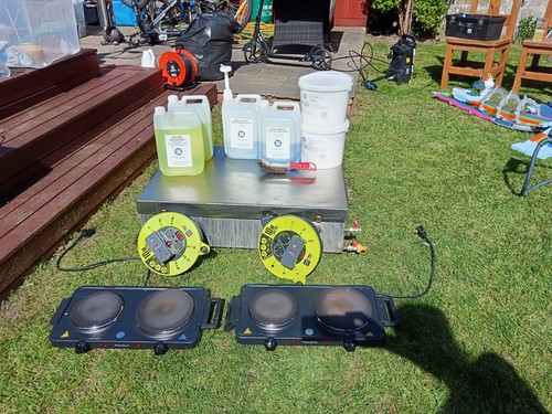Portable oven cleaning dip - cleaning,