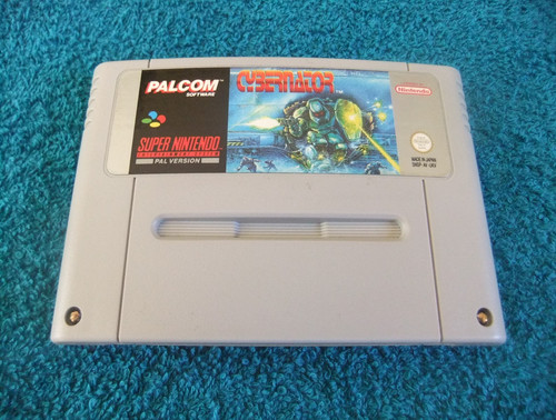 Cybernator super nintendo - -,