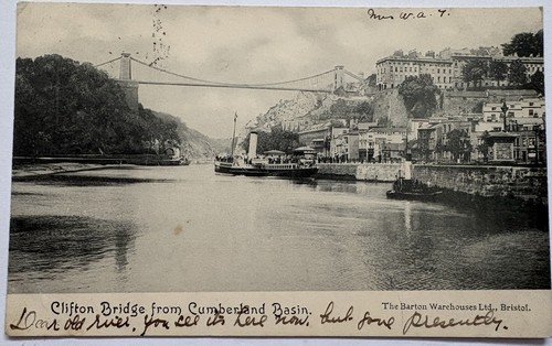 Clifton bridge from cumberland - bridge,