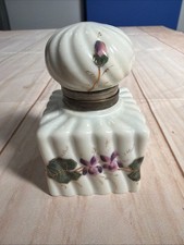 Antique Porcelain Inkwell Hand
