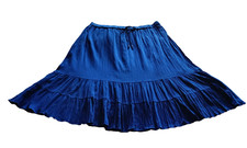 BM Casual Skirt In Royal Blue