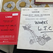 Lister take-put bale handler/